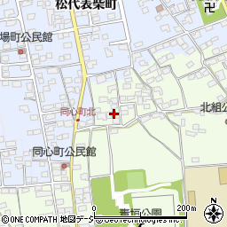 松代総合病院西条住宅Ａ棟周辺の地図