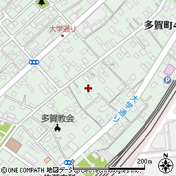麻雀荘七番周辺の地図