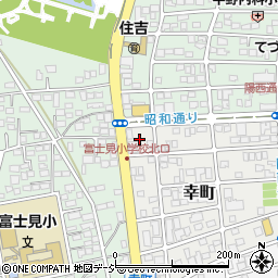 栃木県宇都宮市幸町3周辺の地図