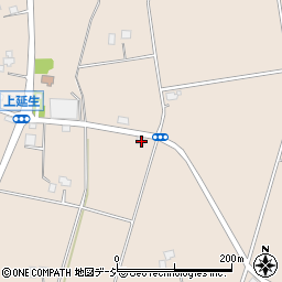 栃木県芳賀郡芳賀町上延生376周辺の地図