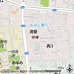 四條町教會周辺の地図