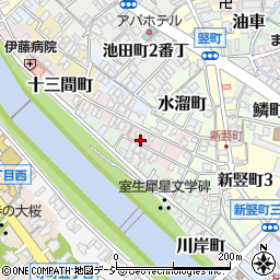 石川県金沢市十三間町125周辺の地図