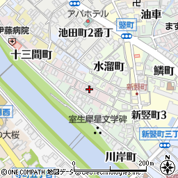 石川県金沢市十三間町127周辺の地図