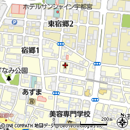 ローソン宇都宮宿郷一丁目店周辺の地図