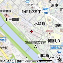 石川県金沢市十三間町126周辺の地図