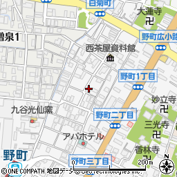 和田荘周辺の地図