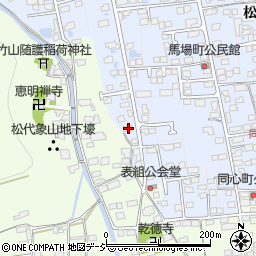 長野県長野市松代町松代代官町1481周辺の地図