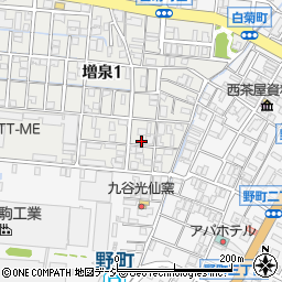 有限会社藤村染色周辺の地図