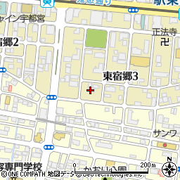 大成建設株式会社宇都宮営業所周辺の地図