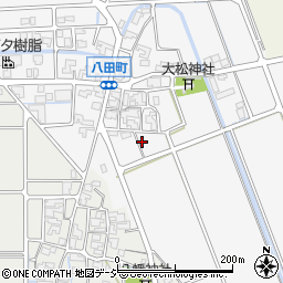 石川県白山市八田町241周辺の地図