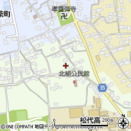 長野県長野市松代町西条4197周辺の地図