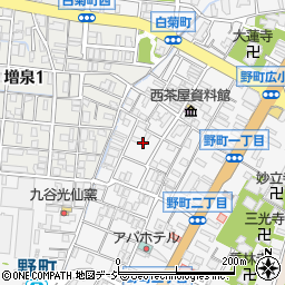 石川県金沢市野町2丁目14周辺の地図