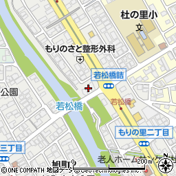 石川県金沢市もりの里2丁目185周辺の地図