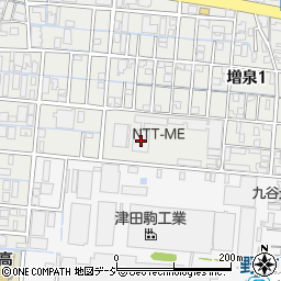 ＮＴＴ西日本増泉ビル周辺の地図