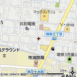 株式会社米永　米永増泉館周辺の地図