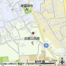 長野県長野市松代町西条4154周辺の地図