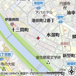 石川県金沢市十三間町5周辺の地図