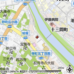 金沢文化服装学院周辺の地図