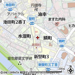 小西新薬堂周辺の地図