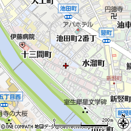 石川県金沢市十三間町6周辺の地図