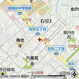 能瀬クリーニング店周辺の地図