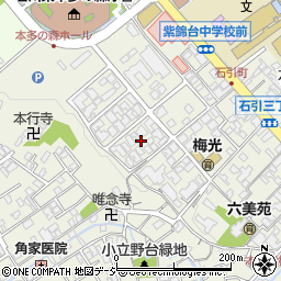 石川県金沢市石引4丁目10周辺の地図