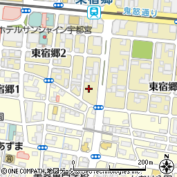 株式会社保安企画宇都宮営業所周辺の地図