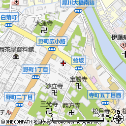 石川県金沢市野町1丁目2-46周辺の地図