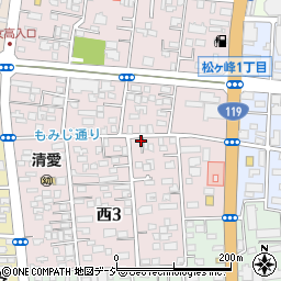 藤屋はきもの店周辺の地図