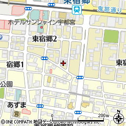 福一吉 東口屋台村周辺の地図