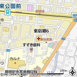 ツルハドラッグ宇都宮東宿郷店周辺の地図