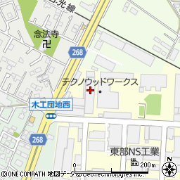 北関東物流株式会社　栃木支店・鹿沼第２営業所周辺の地図