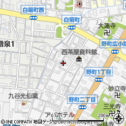 石川県金沢市野町2丁目20-9周辺の地図