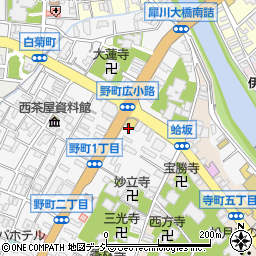 石川県金沢市野町1丁目2-39周辺の地図