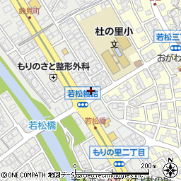 石川県金沢市もりの里2丁目73周辺の地図