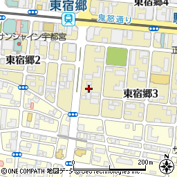 中尾研磨材工業株式会社　宇都宮営業所周辺の地図
