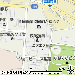 栃木県芳賀郡芳賀町芳賀台198周辺の地図