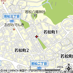 石川県金沢市若松町警備野周辺の地図