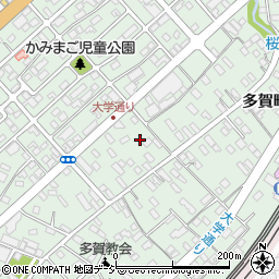 茨城県日立市多賀町1丁目21周辺の地図