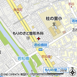 石川県金沢市もりの里2丁目99周辺の地図