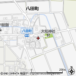 石川県白山市八田町306周辺の地図