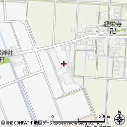 石川県白山市八田町25周辺の地図
