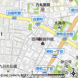 石川県金沢市野町2丁目24周辺の地図