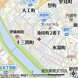 織田アパート周辺の地図