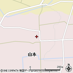 富山県南砺市山本272周辺の地図