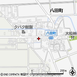 石川県白山市八田町366周辺の地図