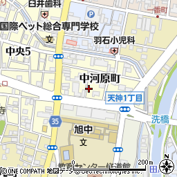 吉沢クリーニング周辺の地図