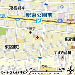 山泉楼駅東店周辺の地図