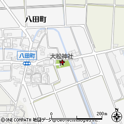 大松神社周辺の地図