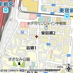 鳥ちょっ! 宇都宮駅前東口店周辺の地図
